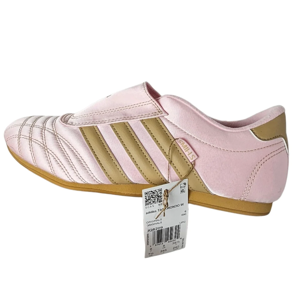 NWT Adidas Taekwondo Sneaker Clear Pink & Magic Beige women's 7.5 - Picture 8 of 16